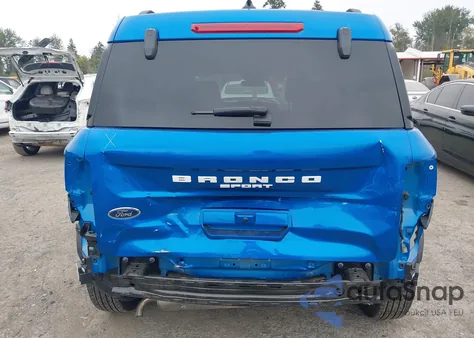 2025 Ford Bronco Sport Big Bend из США, поврежденный, VIN 3FMCR9BN3SRE34752